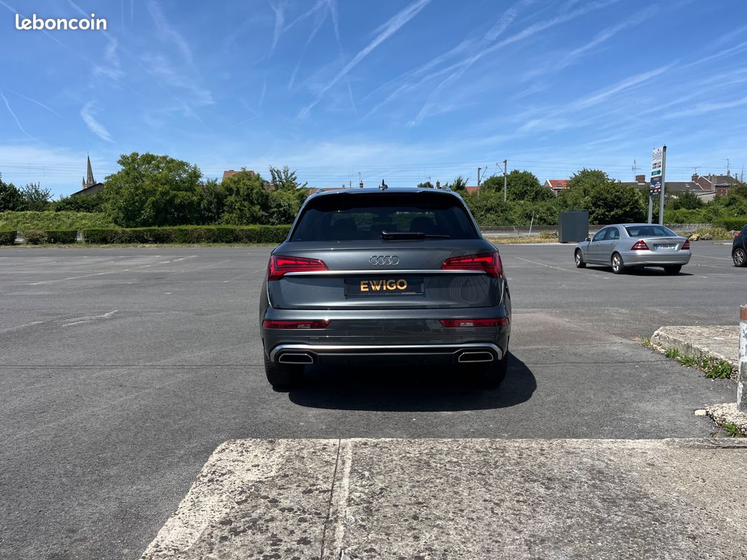 Audi q5 2.0 35 tdi 165 dieselhybrid s-line s-tronic bva *rien a prevoir - toit ouvrant panoramique - carplay (image 5)