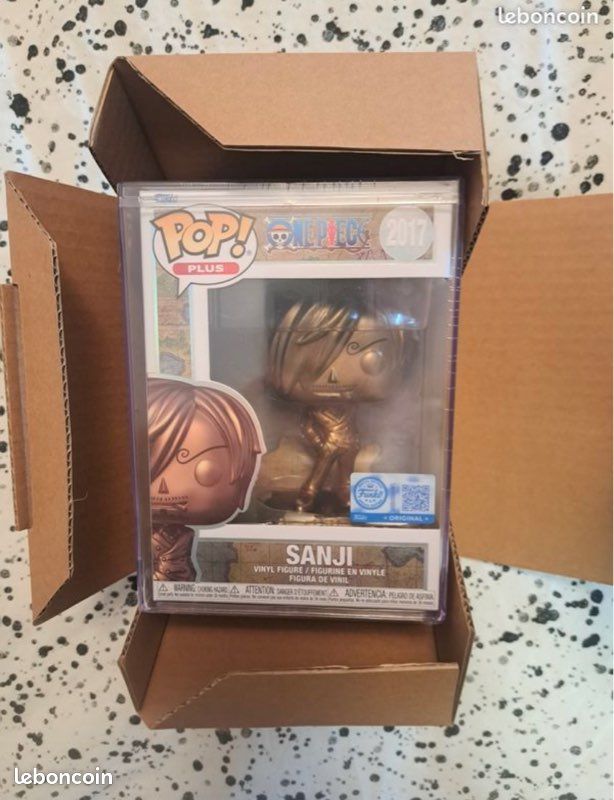 Figurine Funko POP One Piece - Sanji & Chopper Version Bronze - Statue Collection 2025