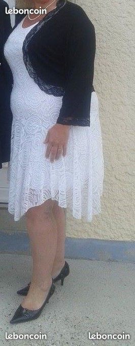 Une superbe robe chic trés habillé grande taille 4 prix baissé voir annonce (image 4)