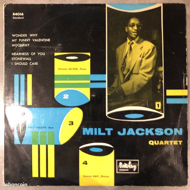 Disque vinyle Milt Jackson Quartet (image 1)