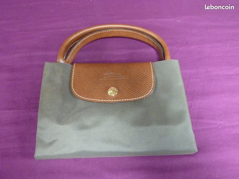 Grand sac Longchamps pliable état neuf (image 2)