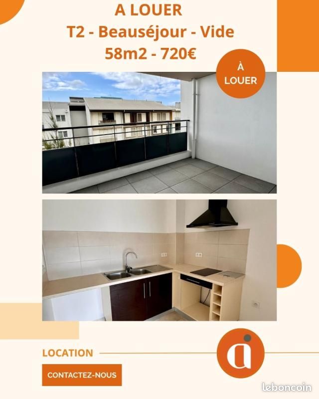 Appartement 2 pièces 47 m² · à Sainte-Marie · 47 m² · 698 €