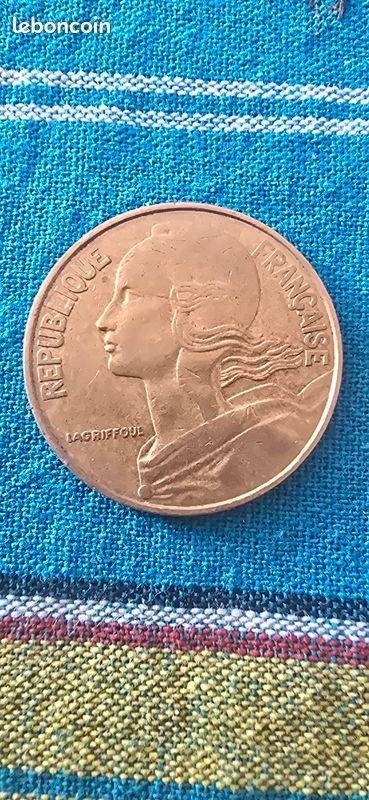 20 centimes francs 1979 (image 2)