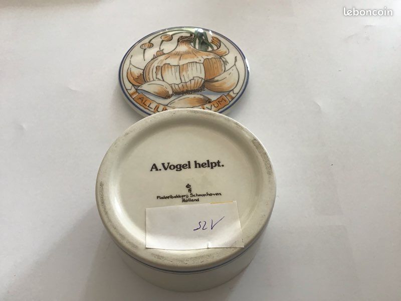 Boîte à bijoux,baguier,vide poche style Villeroy et Boch vintage (image 3)