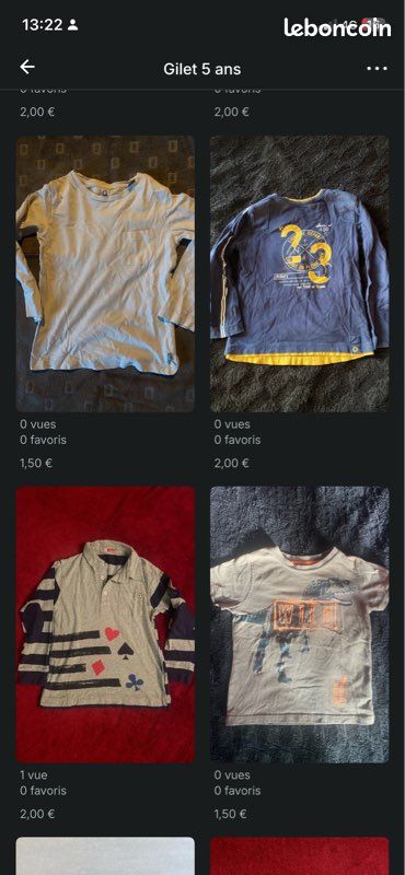 Gros lot de +100 vêtements 6 ans (image 2)
