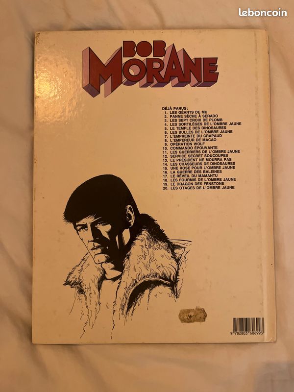 Bob Morane - Tome 20 - Les Otages de l'ombre jaune Henri Vernes, Felicisimo Coria (image 2)