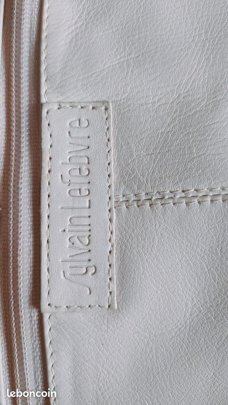 Pochette vintage écrue Sylvain Lefebvre (image 4)