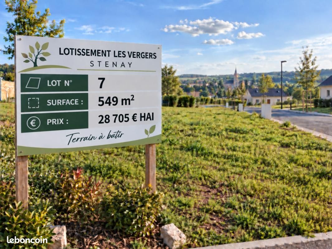 Terrain 549 m² Stenay · 28 705 €