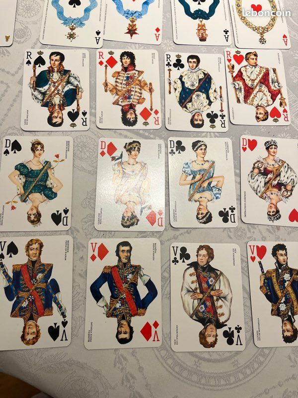 TRÉS BEAU JEU DE CARTES NAPOLÉON GRIMAUD FRANCE