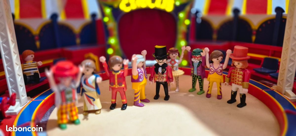 PLAYMOBIL Homme Trapéziste Acrobate - Figurine CIRQUE Grand Chapiteau (réf. U3227)