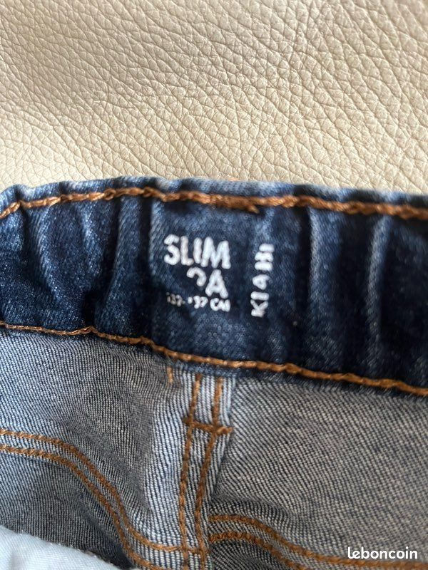 Jean denim slim enfant 9 ans (image 5)