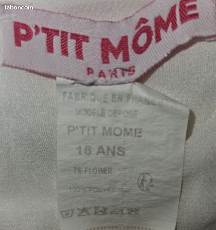 Top fille P’tit Môme Paris – 16 ans (image 4)