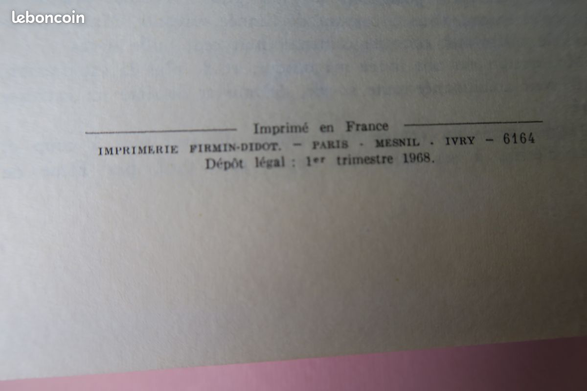 Les trois mousquetaires Alexandre Dumas 1968 Numéroté (image 6)