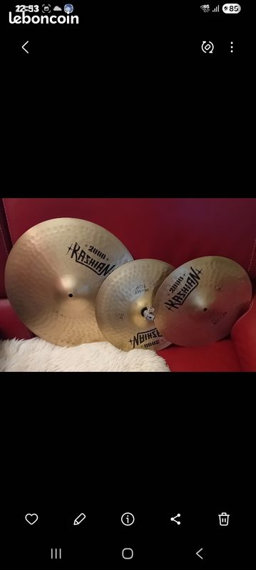 Cymbales et charleston (image 1)