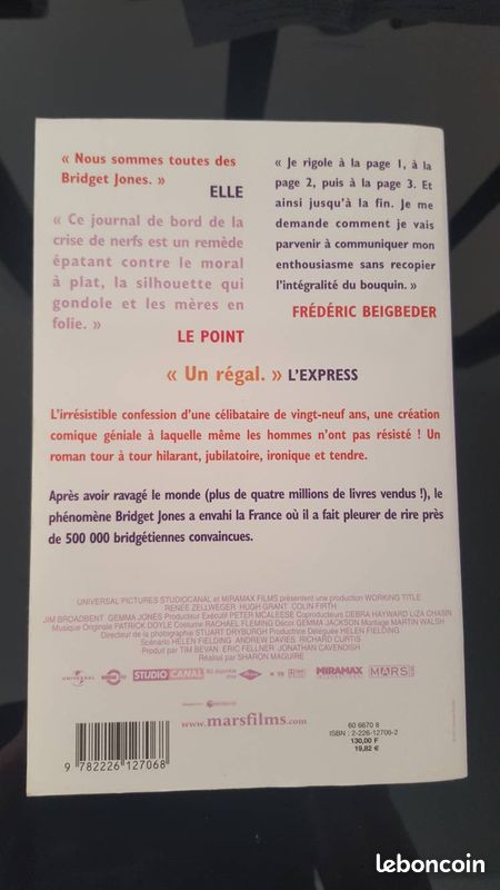 Le journal de Bridget Jones d Helen Fielding (image 2)