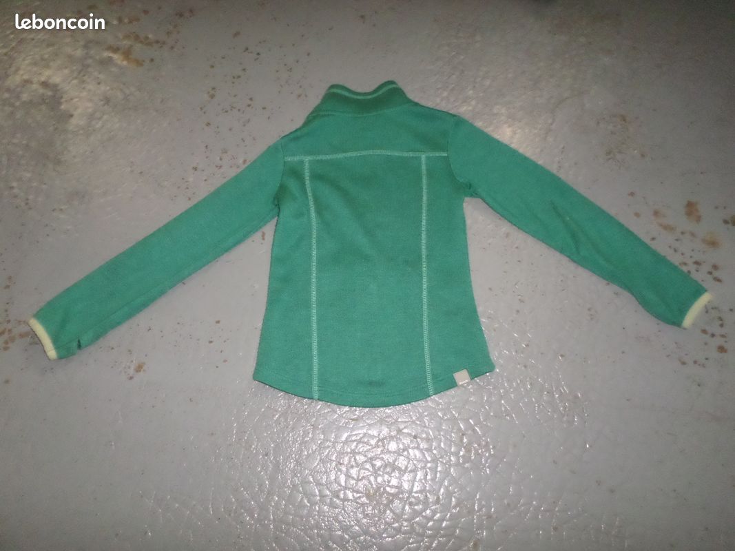 Veste bench verte 7/8 ans (image 3)