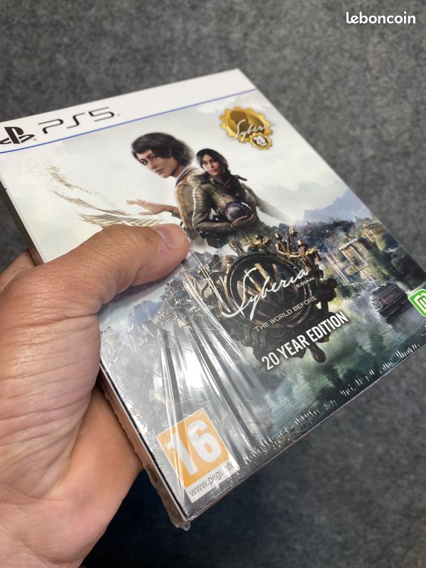 Syberia The World Before – Édition 20 Year – Neuf Sous Blister – PS5