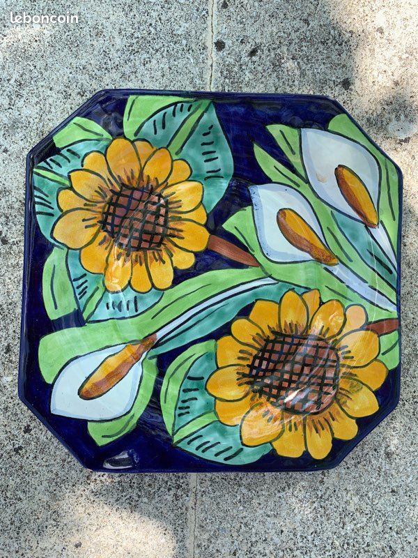 Assiette tournesols (image 3)