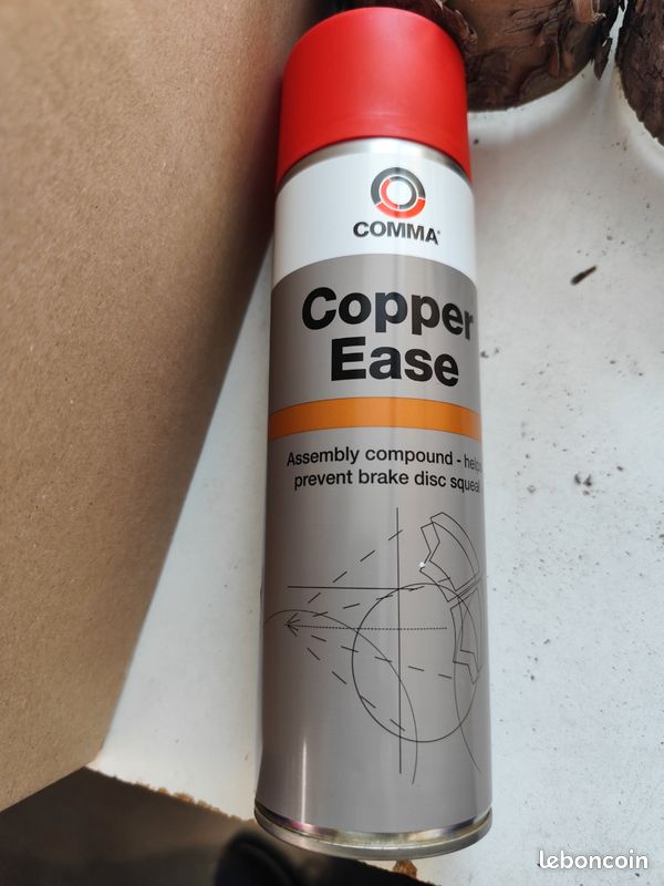 Graisse Cuivrée, Graisse Coulisseau Frein Pour Automobiles, Pour Bougies d' Allumage Et Plaquettes De Frein, Lubrification Efficace, Empêche Le Grippage, Imperméable (1