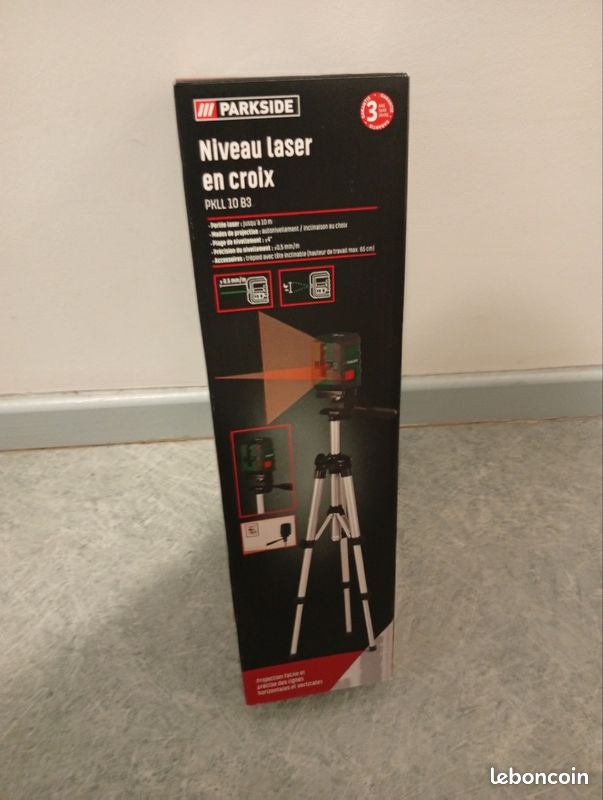 Niveau a laser en croix Avec trépied (image 1)