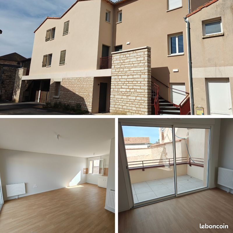 Appartement 3 pièces 71 m² · à Saint-Martin-la-Pallu · 71 m² · 565 €/mois