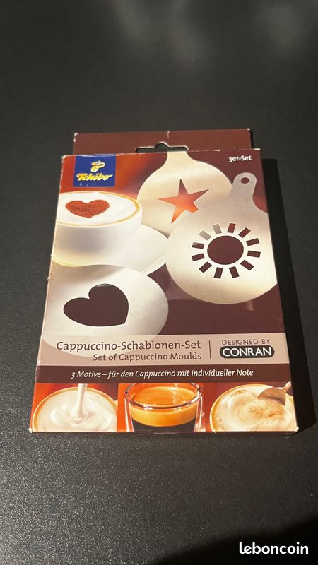 Pochoir à café pour cappuccino (image 1)