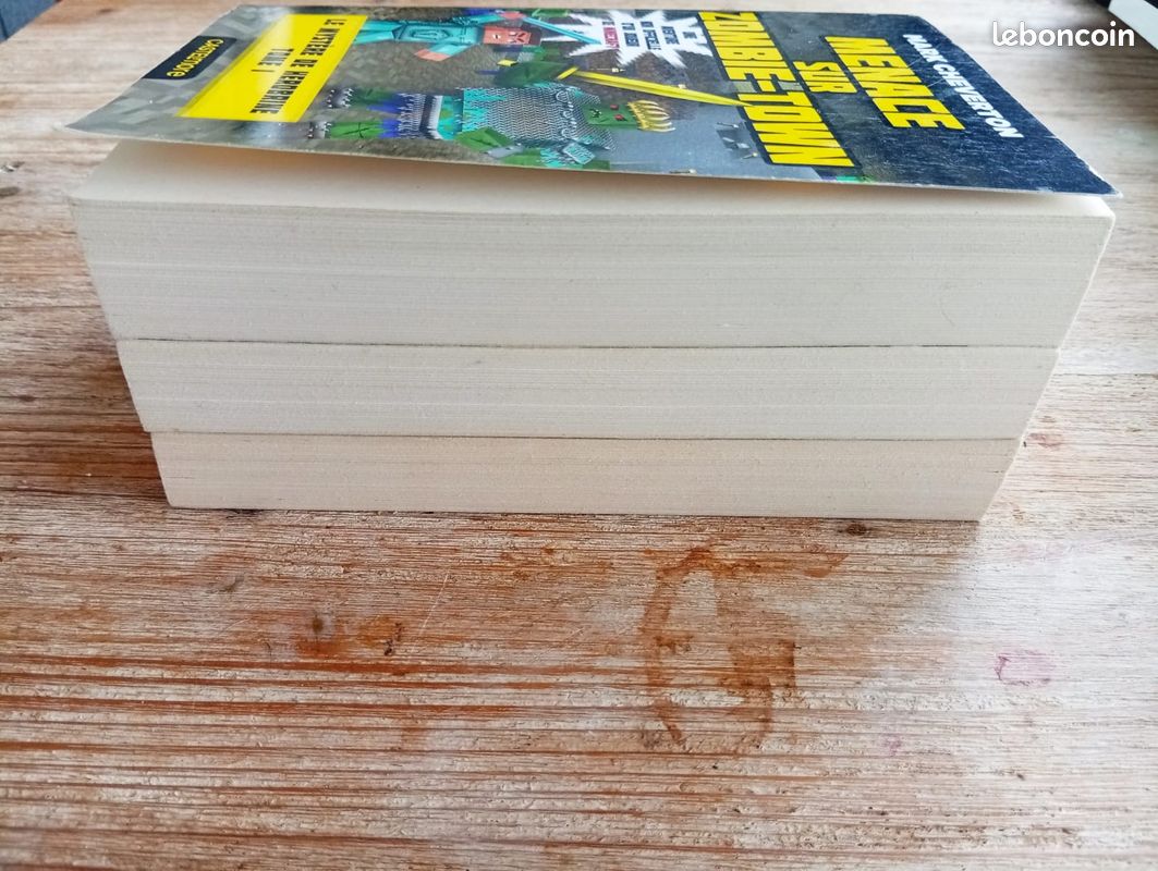 Lot des 3 tomes "Le mystère de Herobrine, une aventure non officielle d'un joueur de Minecraft", Mark Cheverton, 10 ans et + (image 10)