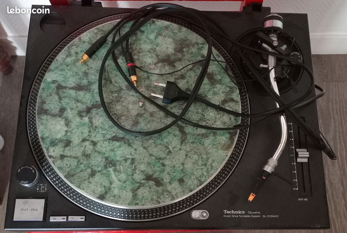 TECHNICS QUARTZ, SL-Q210 Hi-Fi Platine, Entraînement Direct W/P30