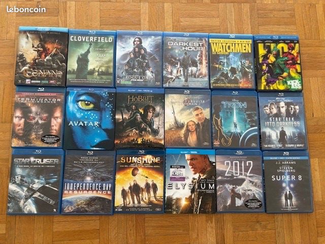 Lot 18 blu-ray Science Fiction (image 1)