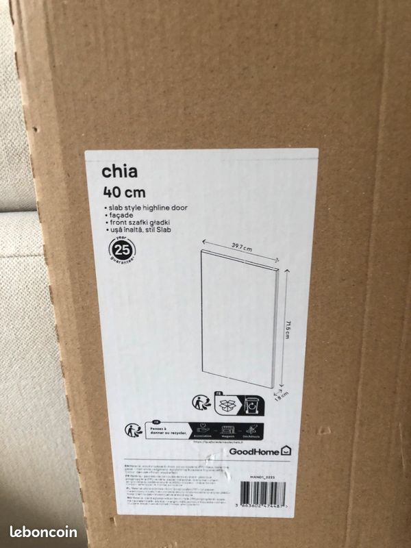 2 portes de placard Chia Castorama (image 7)