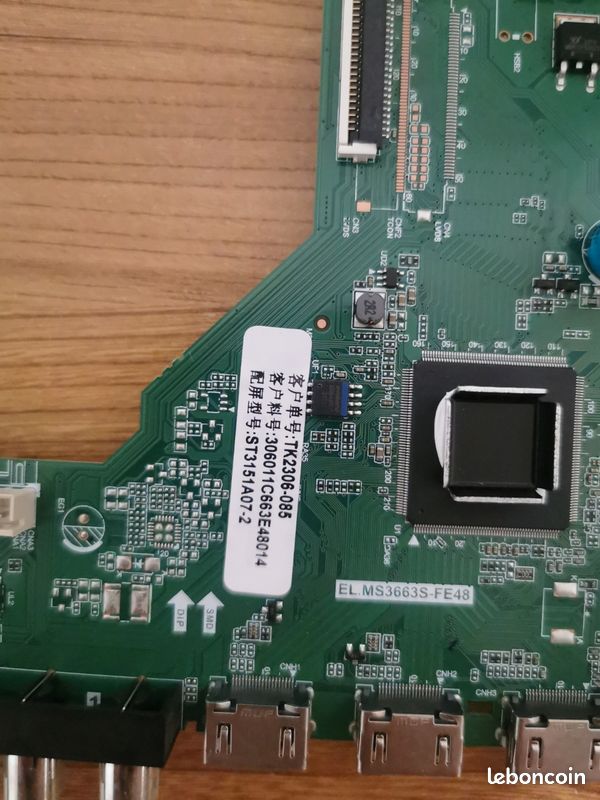 Carte Mère TV TP.MS3663S.PB801: Trois Interfaces HDMI HD For Vérifier