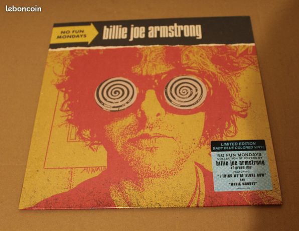 Album Cover Green Day Manic Monday No Fun Mondays (LP) By Billie