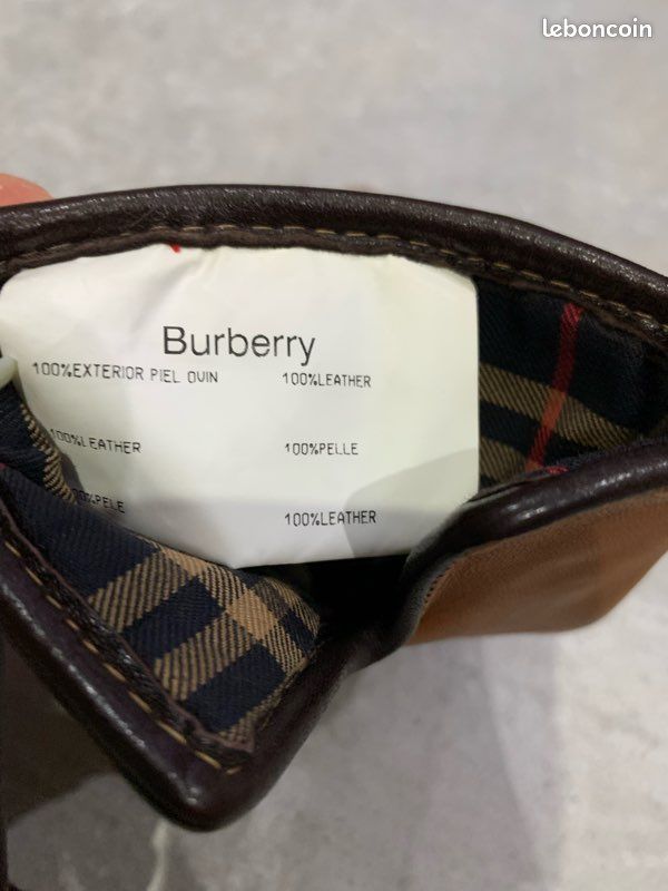 Superbes gants Burberry (image 6)