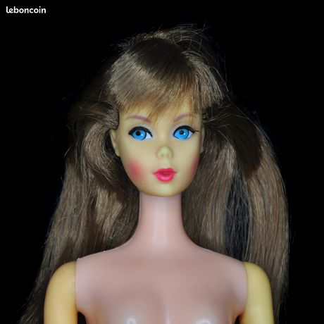 Poupée Vintage Mattel Francie 1965 - Pièce Rare Fabriquée Au Japon Avec Accessoires