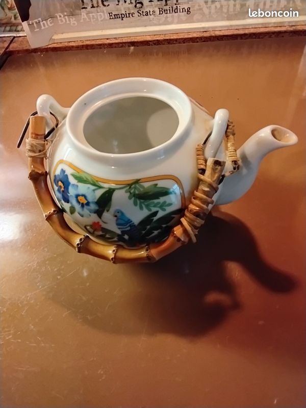 Théière en porcelaine sans couvercle Pier Import model Aras (image 3)