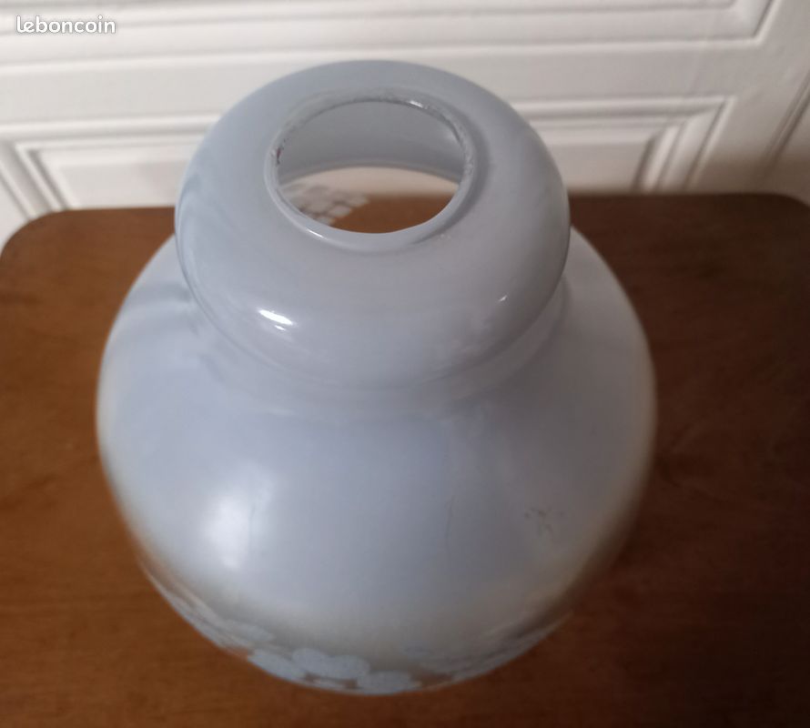 Abat-jour en verre vintage (image 9)