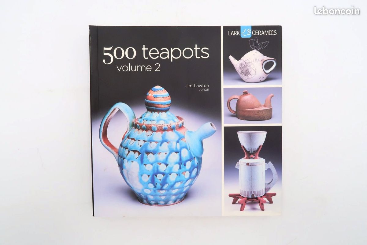 500 théières Volume 2 - Jim Lawton céramique argile teapots (image 1)