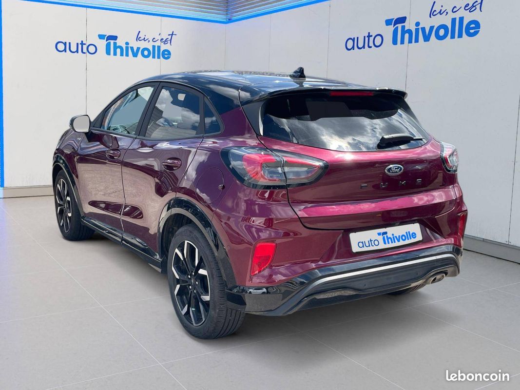 FORD Puma 1.0 Flexifuel 125 ch mHEV S&S BVM6 ST-Line X Vivid Ruby Edition (image 3)