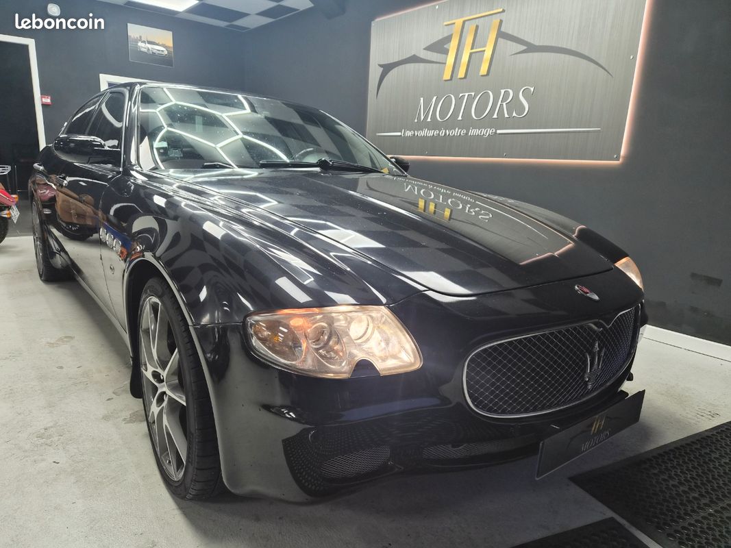 MASERATI QUATTROPORTE EXECUTIVE GT 4.2 V8 400cv BOITE AUTO ZF TRES FIABLE AU TARIF DE 17999 A SAISIR (image 2)