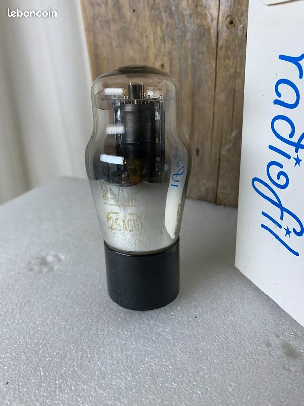 1 Tubes, lampe TSF EF802 vintage tube ampli