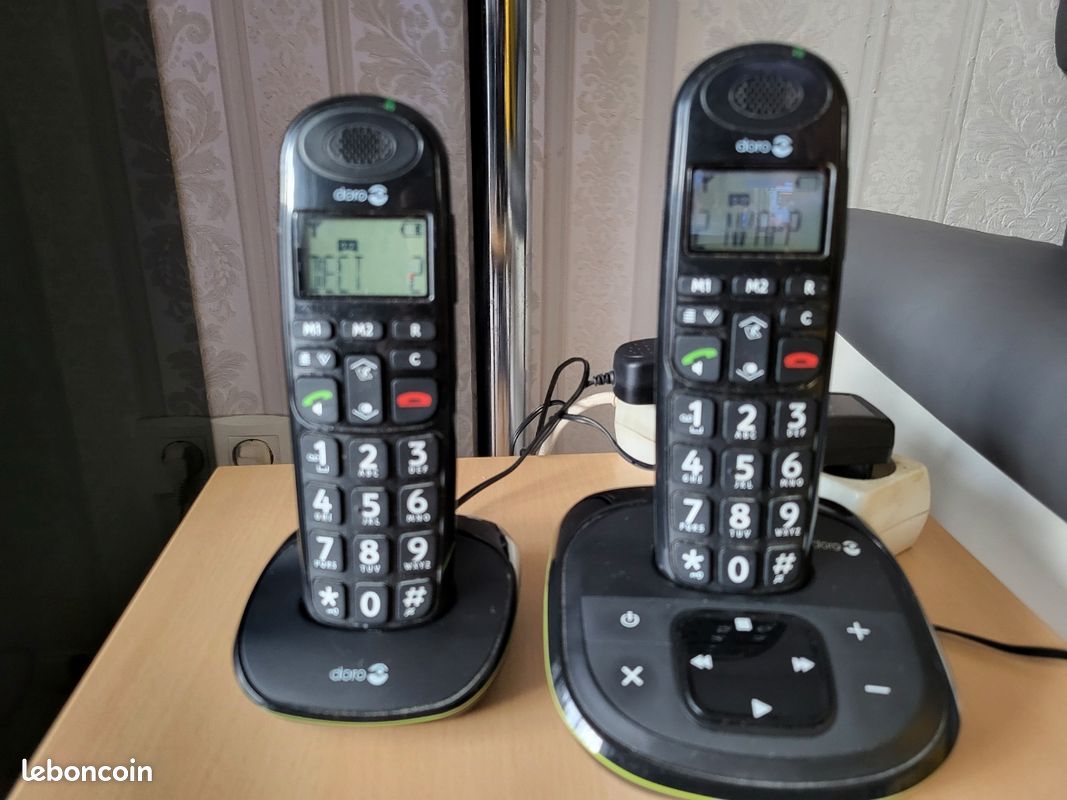 Doro 6219 Dúo Blanco - Comprar Teléfono Inalámbrico Básico