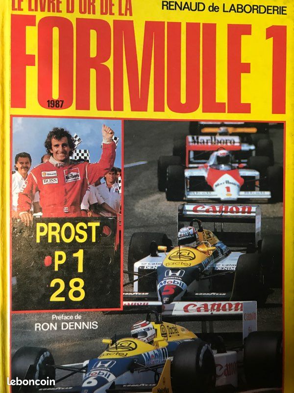 Livre « livre d’or de la Formule 1 1987 » (image 1)