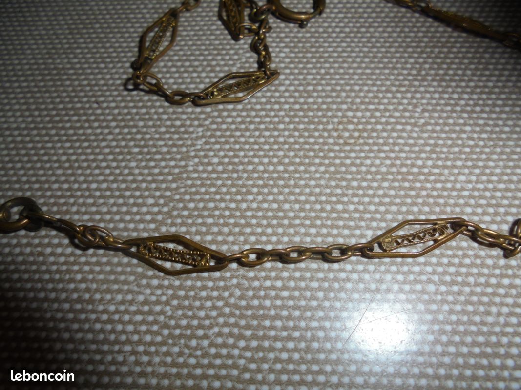 Chaîne De Montre à Gousset Maritime Ancienne - Réproduction En Laiton Avec Boîte En Bois, Style US Navy, Fait Main Inde