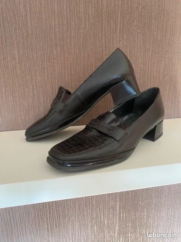 Chaussure mocassins salamander neuve taille 40 - chaussure salamander pointure 40 (image 3)