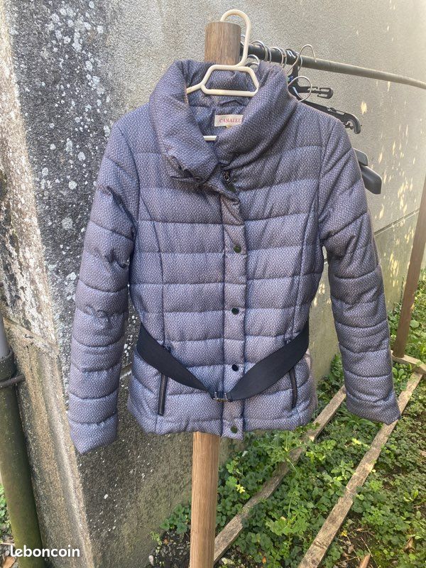 Doudoune femme, taille 38 marque camaïeu grise Vêtements