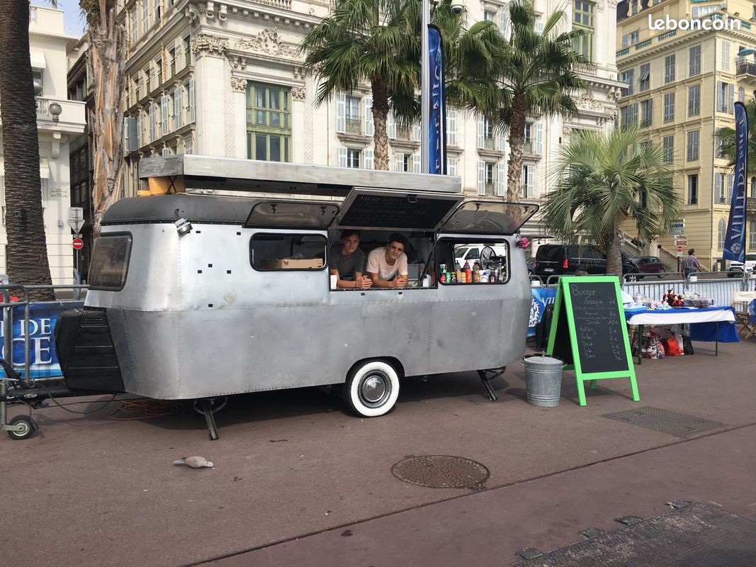 Remorque food-truck style vintage années 50 (image 1)
