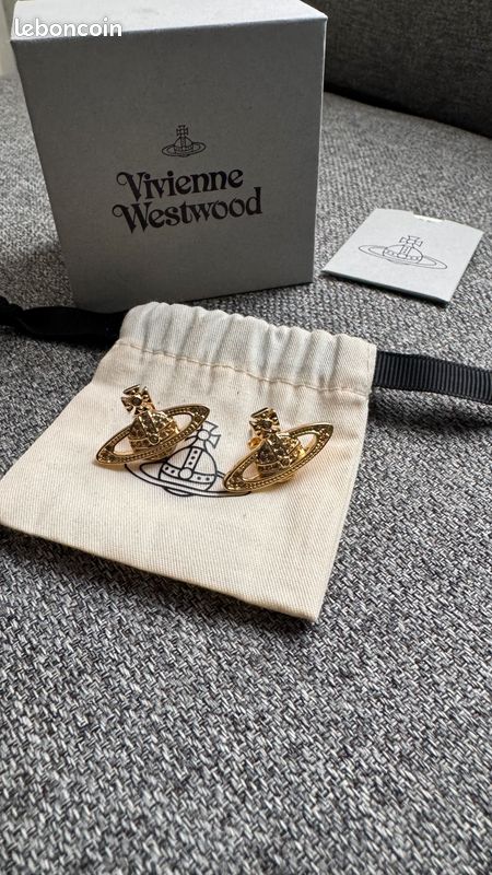 Boucles d'Oreilles Or Vivienne Westwood (image 1)