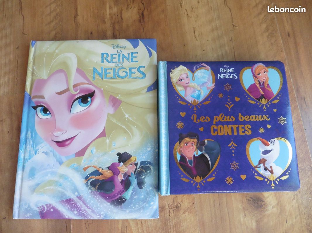 2 livres "la reine des neiges" (image 1)