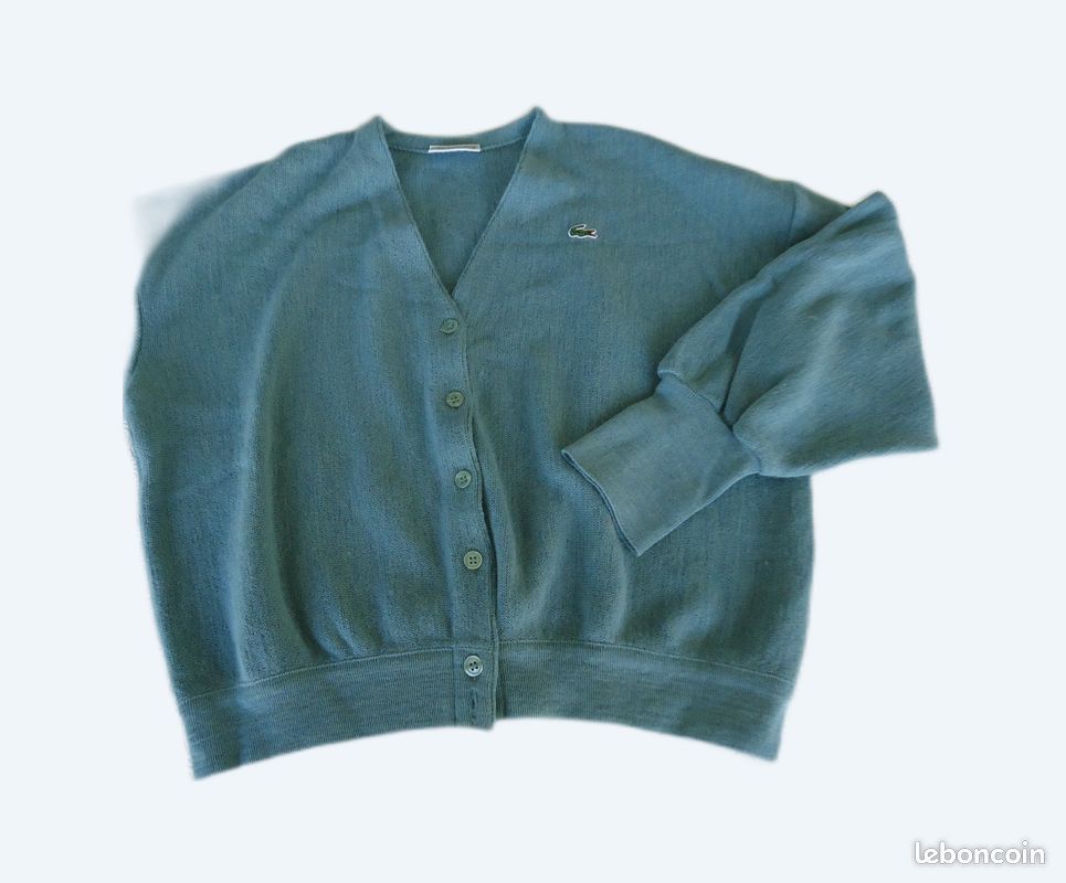 Gilet femme LACOSTE vintage Vêtements