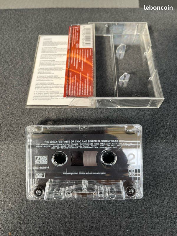 Cassette audio CHIC SISTER SLEDGE FUNK K7 vintage (image 4)